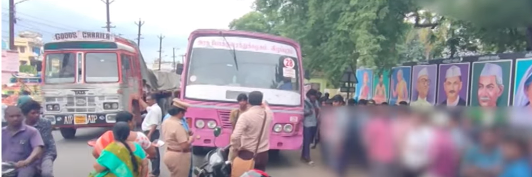 பேருந்தை நிறுத்தி அட்வைஸ் செய்த நீதிபதி :