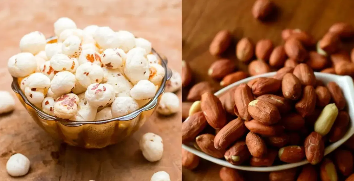 “சிற்றுண்டி போராட்டம்: மக்கானா vs வேர்க்கடலை – எடை இழப்புக்கு யார் ஹீரோ?”