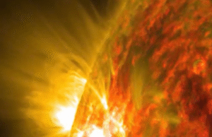 அபூர்வமான சூரியப் புயல்! – பூமியின் வளிமண்டலத்துக்கு நேரடி தாக்கம்