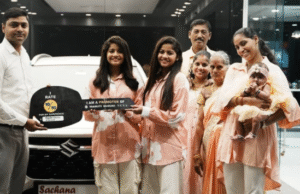 “குடும்பத்துடன் கொண்டாட்டம்… சாச்சனாவின் புதிய பயணம் தொடங்கியது!”