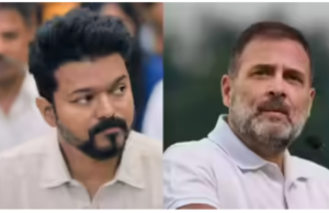 “தமிழ் குரலை அடக்க முடியாது – விஜய்க்கு ராகுல் காந்தி குரல்!”