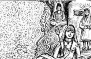 “செல்வம் தோற்கும் இடத்தில் துறவு உயர்கிறது”-திருக்குறள் 22”