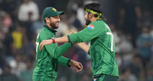 டி20 உலகக்கோப்பை 2026: நமீபியாவை வீழ்த்தி சூப்பர் 8 சுற்றுக்குள் நுழைந்தது பாகிஸ்தான் பாகிஸ்தான் கிரிக்கெட் அணி