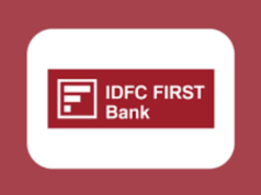 IDFC First வங்கியில் ரூ.590 கோடி மோசடி: அதிரடிப் புலனாய்வு – பங்குச்சந்தையில் சரிவு! IDFC First வங்கியின் பெயர்ப்பலகை மற்றும் பங்குச்சந்தை சரிவு குறித்த விளக்கப்படம்
