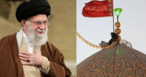 ஈரானில் ஏற்றப்பட்ட ‘சிவப்பு நிறக் கொடி’: போர் பிரகடனமா? – அதிரும் மத்திய கிழக்கு நாடுகள்! ஈரானின் ஜம்கரன் மசூதி கோபுரத்தில் பறக்கும் சிவப்பு நிறக் கொடி